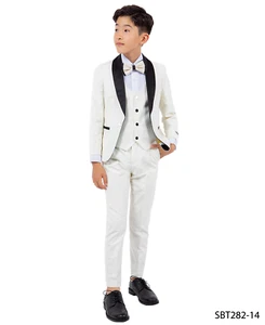 Stacy Adams SBT282/09 Boys Tuxedo Cream - Picture 1 of 11