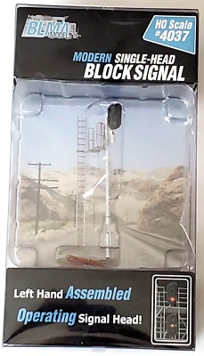 NEW-BLMA Models 4037 Single Head Left Hand Assembled Block Signal Operating Head - Image 1 of 4