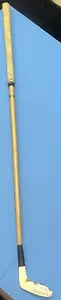 Vintage St. Andrews Hickory Wood Shaft Golf Putter 35"W/cover-fine bone China - Picture 1 of 21