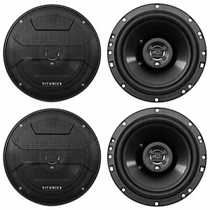 (4) Hifonics ZS653 6.5" 1200 Watt Car Stereo Coaxial Speakers - Picture 1 of 8