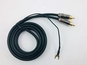 Shielded RCA Audio Cable For SONY High Fidelity Turntable With Weight 150 Cm - Picture 1 of 12