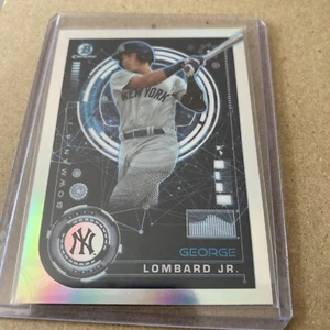 ROOKIE 2024 Bowman Chrome Bowman A.I. George Lombard Jr New York Yankees #BAI-19 - Picture 1 of 2