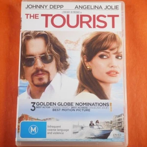 The Tourist. DVD Movie 2010 (Region 4) Johnny Depp, Angelina Jolie. Action - Picture 1 of 4