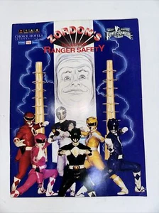 1995 Power Rangers The Movie Zordons Rules For Ranger Safety Activity Coloring - Foto 1 di 7