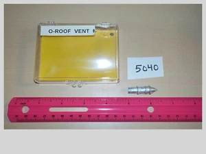 O Scale Roof Top Vent 1-3/8" Metall Modelleisenbahn Layout Gebäude Zubehör #5040 - Bild 1 von 2