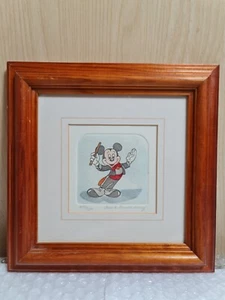 Grabado a mano Sowa and Reiser de Disney Mickey Mouse enmarcado firmado numerado 242/500 - Imagen 1 de 5