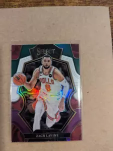 2022-23 Select Prizms Green White Purple #134 Zach LaVine - NM - Picture 1 of 1