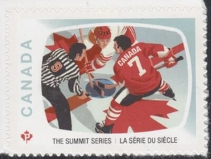 CANADA 50th Anniversary The Summit Series (Ice Hockey) MNH stamp - Picture 1 of 1