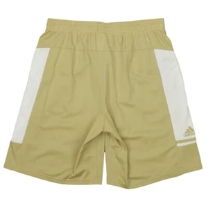 *Adidas Men's Large Beige Game Built Player Climalite Shorts 32" Waist New Tags  - Picture 1 of 2
