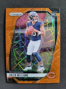2024 Panini Prizm Football, Caleb Williams, Orange Lazer Prizm, Rookie, # 301 - Picture 1 of 2