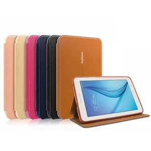 Folio Leather Cover Case For Samsung Galaxy Tab E Lite/ Tab 3 Lite 7.0 T110 T113 - Picture 1 of 13