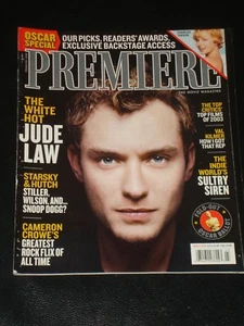 PREMIERE magazine 2004, Jude Law, Cameron Crowe, Charlize Theron, Val Kilmer - Picture 1 of 1