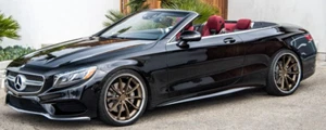 20" Blaque Diamond BD-23 Matte Bronze Wheels for Mercedes-Benz E300 E63AMG E55 - Picture 1 of 12