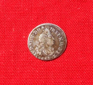 Louis XIV - 4 Sols Aux 2 L 1698 & - Aix ! - Foto 1 di 2