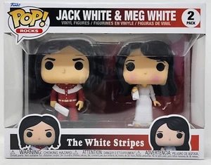 Funko POP White Stripes Jack White & Meg White Neuf avec étiquette - Lot de 2 Neuf dans sa boîte - Photo 1/6