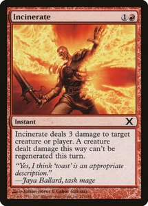 MTG INCINERATE EXC - INCENERIRE - X - MAGIC - Picture 1 of 1