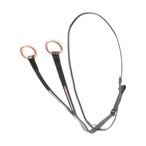 Hy Equestrian Rosciano Rose Gold Martingale Diamante Bling Running Martingale - Picture 1 of 6