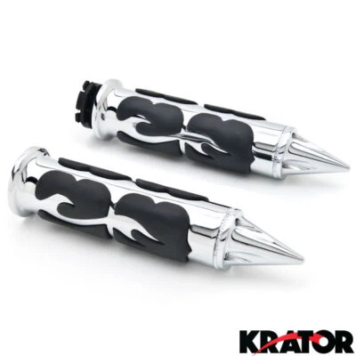 Empuñaduras de motocicleta de 1" para Harley Davidson Dyna Glide Wide Glide FXDWG FXWG Foto 1 de 4