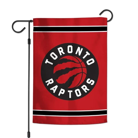 Toronto Raptors Basketball NBA 12.5X18 Garden Mini Flag 2 Sided Front Yard Cover
