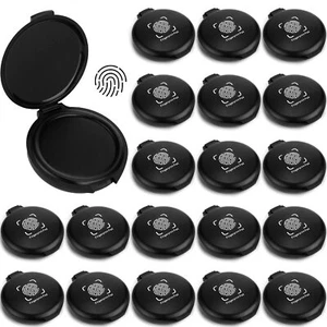 20PCS Fingerprint Thumbprint Ink Pad Mini Black Stamp Ink Pads for Notary Sup... - Picture 1 of 7