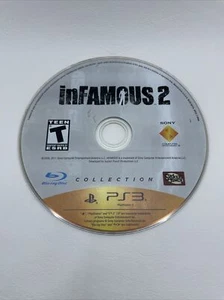 Infamous 2 Collection PS3 PlayStation 3 Disc Only Preowned Game Rated Teen - Picture 1 of 2