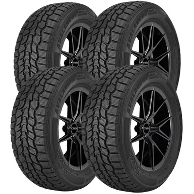 (QTY 4) 225/50R17 Hercules Avalanche RT 94H SL Black Wall Tires - Image 1 of 4