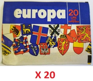 Europa 1974 Ediraf Lotto 20 Bustine Figurine - Imagen 1 de 1