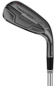 Left Handed Cleveland Smart Sole 4.0 Black Satin C 42* Chipper Wedge - Picture 1 of 6