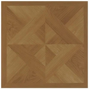 Nexus Self Adhesive 12-Inch Vinyl Floor Tiles, 20 Tiles - 12" x 12", Light Oa... - Picture 1 of 9