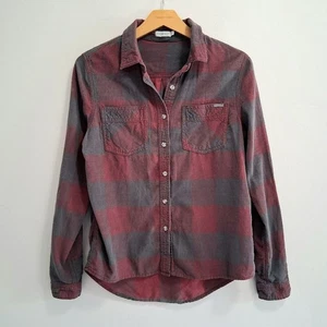 Gramicci Damen kariertes kariertes weiches Cordhemd mit Knopfleiste Größe XS - Bild 1 von 7