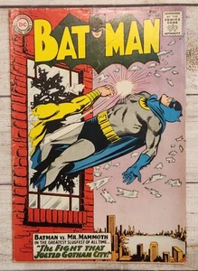 Batman #168 VG 1964 DC Comics Mr Mammoth The Fight That Jolted Gotham City - Picture 1 of 3