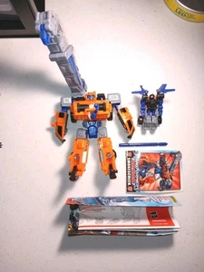 Smokescreen With Liftor Mini-Con Transformers Armada 2002 Complete Hasbro Deluxe - Picture 1 of 21