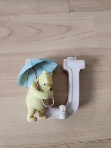 Disney Classic Pooh Winnie Puuh Buchstabe "U" von Michael & Company Wandbehang - Bild 1 von 4