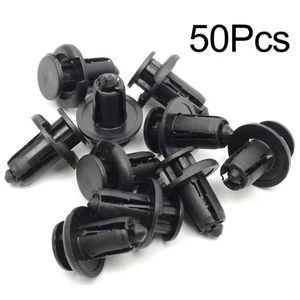 Retainer Clips Bumper 50pcs 91503SZ3003 Black Brand New Auto Accessories - Picture 1 of 9