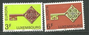 LUXEMBOURG 466-67 MNH EUROPA 1968 - Picture 1 of 1