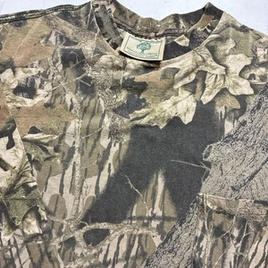 Mossy Oak Camo Shirt Lg Long Sleeve USA Made Free Shipping - Picture 1 of 4
