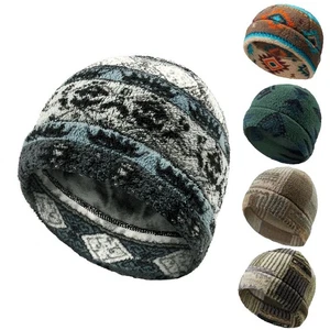 Winter Helmfutter Totenkopf Mütze Fleece gefüttert wärmer Radmütze Thermo Beanie Mütze - Bild 1 von 35
