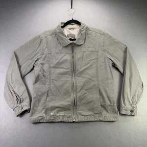 Columbia Sportswear Company Damen Jacke grau Full-Zip Baumwollmischung Gr. L - Bild 1 von 12