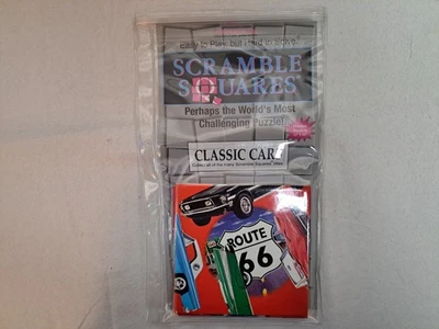 Scramble Squares (b. dazzle, inc) - Classic Cars - Used/Complete - Image 1 of 4