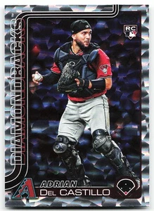 🔥 2025 Topps #226 Adrian Del Castillo Silver Crackle Foilboard - Picture 1 of 2