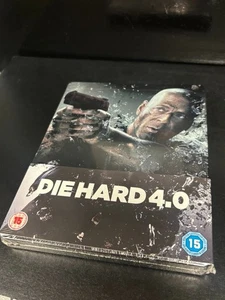Die Hard 4.0: Bruce Willis Steelbook Blu-ray Zavvi Limited Edit. NEU UND VERSIEGELT - Bild 1 von 1