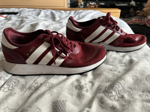 Adidas N 5923 Scarpe da Ginnastica Uomo Borgogna Bianco Taglia UK 9 EU 43 5