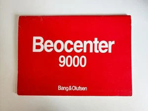 Bang & Olufsen Beocenter 9000 Manual Great Condition Ships w/ Care - Picture 1 of 3