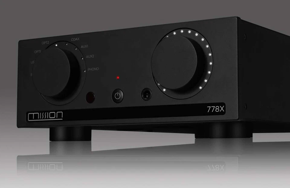 Mission 778X Amplificatore Integrato, DAC, Phono MM, Bluetooth aptX, USB, Nero, COME NUOVO - Immagine 1 di 4