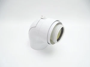 Viessmann AZ-Revisionsbogen 87°Grad DN 60/100 PP Brennwert Abgasbogen - 7373229 - Picture 1 of 6