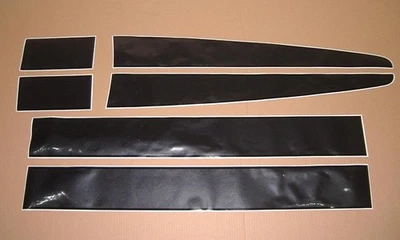 Rayas metálicas negras/negro brillante para Ferrari 430 Scuderia gráficos carreras f430 Foto 1 de 4