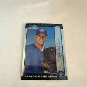 1999 Bowman Chrome #167 - Clayton Andrews RC - Toronto Blue Jays 99-080 - Picture 1 of 2