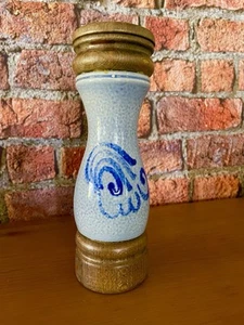 1970s German Pepper Shaker Zassenhaus Wood/ceramic West German cool - Picture 1 of 8