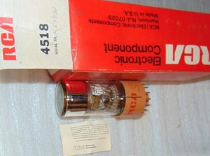 GROSSE NIB RCA 4518 PHOTOMULTIPLIER RÖHRE * PERFEKT NEU FUNKTIONIERT TOP * SELTEN - Bild 1 von 3