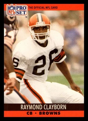 1990 Pro Set #471 Raymond Clayborn - Image 1 of 2